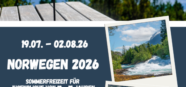 Sommerfreizeit Norwegen 2026